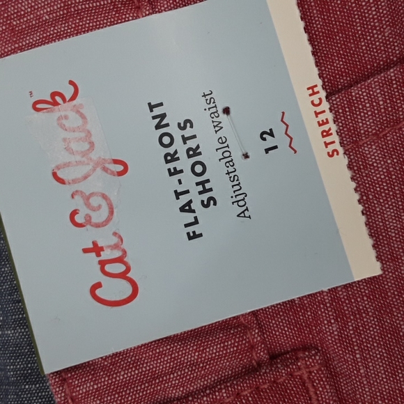 Boys Flat Front Chino Shorts - Cat & Jack™ Warm Red - Boys Casual Chino Shorts - Picture 7 of 8